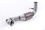 Milltek Sport downpipe and connecting pipework for 2013-2018 Mercedes-Benz CLA-Class CLA45 AMG 2.0 Turbo (part SSXMZ116), product photo