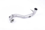 Milltek Large Bore Downpipe with Catalyst Delete (For Milltek Cat-Back) for Mercedes A45 AMG / CLA45 AMG 2012-2018