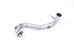 Milltek Sport downpipe and connecting pipework for 2012-2018 Mercedes-Benz A-Class A45 AMG 2.0 Turbo (part SSXMZ117), product photo