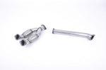 Milltek Sport downpipe and connecting pipework for 2009-2015 Nissan GT-R R35 (part SSXNI002), product photo