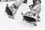 Close-up detail of Milltek Sport exhaust hardware for 2009-2015 Nissan GT-R R35 (part SSXNI013)