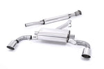 Milltek Resonated Secondary Cat-Back Exhaust System with GT-115 Tips for Subaru BRZ / Toyota GT86 2012+
