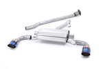 Milltek Non-Resonated Secondary Cat-Back Exhaust System with GT-115 Tips for Subaru BRZ / Toyota GT86 2012+