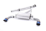Milltek Resonated Secondary Cat-Back Exhaust System with GT-115 Tips for Subaru BRZ / Toyota GT86 2012+