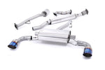 Milltek Resonated Primary Cat-Back Exhaust System with GT-115 Tips for Subaru BRZ / Toyota GT86 2012-2021