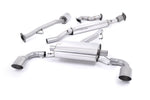 Milltek Resonated Primary Cat-Back Exhaust System with GT-115 Tips for Subaru BRZ / Toyota GT86 2012-2021