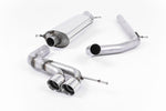 Milltek Non-Resonated Cat-Back Exhaust System with Twin Polished Tips for Seat Ibiza Cupra (6P) 2016-2017