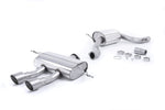 Milltek Resonated Cat-Back Exhaust System with GT-100 Tips for for Seat Leon Cupra R 265PS 2010-2012