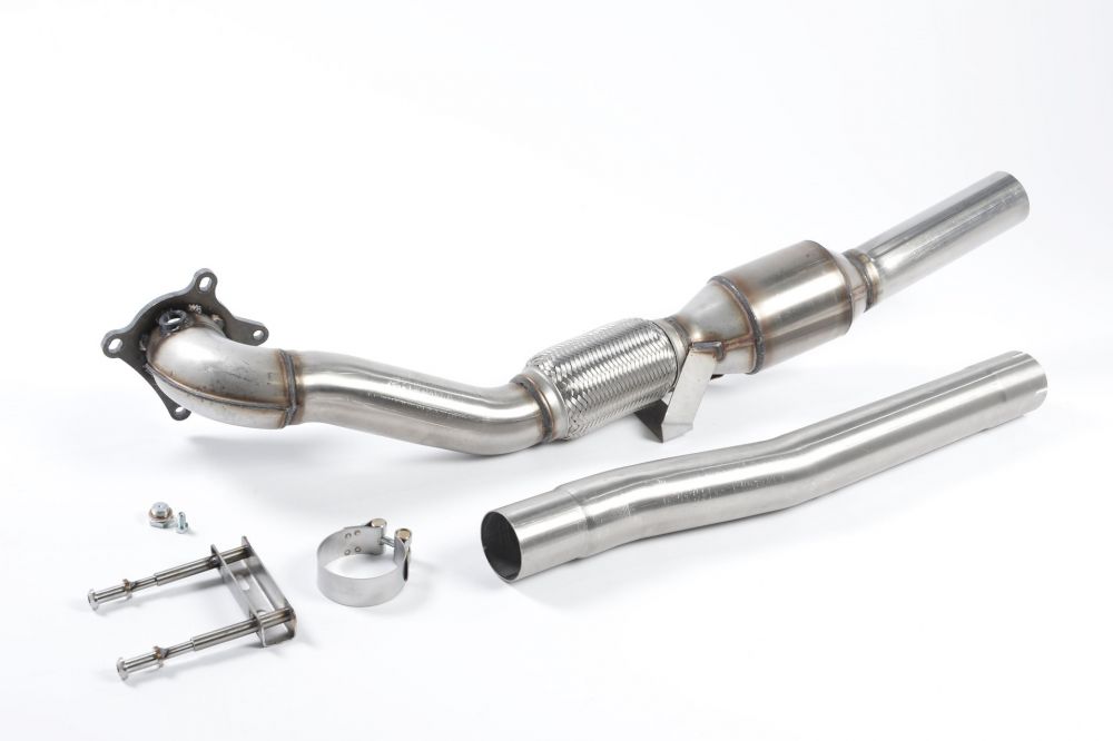 Milltek Sport downpipe and connecting pipework for 2004-2009 Volkswagen Golf Mk5 GTi 2.0T FSI (part SSXSE154), product photo