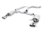 Milltek Non-Resonated Cat-Back Exhaust System with Quad GT-80 Tips for Seat Leon ST Cupra (280 & 290PS) 2015-2019