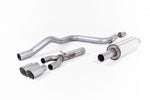 Milltek Resonated Cat-Back Exhaust System with Twin GT-80 Tips for Seat Leon FR 150 SC and 5-door (manual and DSG-auto) 2013-2020