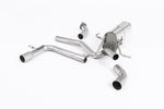 Milltek Axle-Back Exhaust System with GT-115 Tips for Suzuki Swift (Non Hybrid and without GPF/OPF) 2017-2020