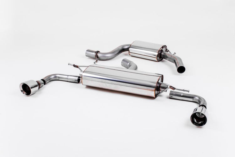 Volkswagen Golf Mk6 GTi 2.0 TSI 210PS 2009-2013 Cat-back Exhaust - Resonated Cerakote Black Tips Volkswagen Golf Mk6 GTi 2.0 TSI 210PS 2009-2013 Cat-back Exhaust - Resonated Cerakote Black Tips