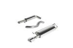 Milltek Resonated Cat-Back Exhaust System with GT-100 Polished Tips for Volkswagen Golf Mk4 337 Anniversary 2002-2004