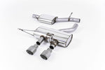 Milltek Resonated Cat-Back Exhaust System with GT-100 Tips for Volkswagen Golf Mk6 R 2009-2013
