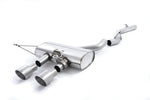 Milltek Non-Resonated Cat-Back Exhaust System with GT-100 Tips for Volkswagen Golf Mk6 R 2009-2013