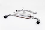 Milltek Non-Resonated Cat-Back Exhaust System with GT-100 Tips for Volkswagen Golf Mk6 GTi 2009-2013