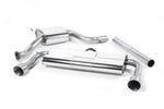 Milltek Resonated Cat-Back Exhaust System (E-Mark System) with GT-100 Tips for Volkswagen Golf MK7 GTi 2013-2016