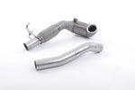 Milltek Sport downpipe and connecting pipework for 2017-2018 Volkswagen Golf MK7.5 GTi (part SSXVW261), product photo