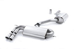 Milltek Resonated 3" Race Cat-Back Exhaust System with GT-80 Tips for Volkswagen Golf Mk5 GTi 2.0T FSI 2004-2009