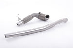 Milltek 3" Stainless Steel Cast Downpipe with Race Cat (Milltek Catback) Volkswagen Golf Mk7 / Mk7.5 2014-2021