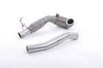 Milltek 3" Stainless Steel Cast Downpipe with Race Cat (Milltek Catback) SEAT Leon Cupra 300 (Non-OPF/GPF) 2018-2019
