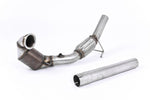 Milltek Large Bore Downpipe with Hi-Flow Sports Catalyst (For Milltek Cat-Back) for Seat Ibiza Cupra (6P) 2016-2017