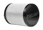 Close-up side shot of Stillen Dual Hi Flow Ultra Long Tube Air Intake (Gen 3) [Z34] - Dry Filter for Nissan 370Z 2009-2020 with white background

