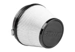 Close-up side shot of Stillen Hi-Flow Air Intake Kit [A35] - Dry Filter for Nissan Maxima (2009-2015) with white background