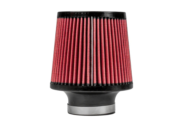 Close up view of Stillen Gen 3 Dual Ultra Long Tube w/ Shield - Oil Filter for Infiniti G37 Coupe/Q60 Coupe [2008-2014] with white background