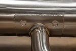 TIG-welded pipe junction on the SHUTO rear muffler