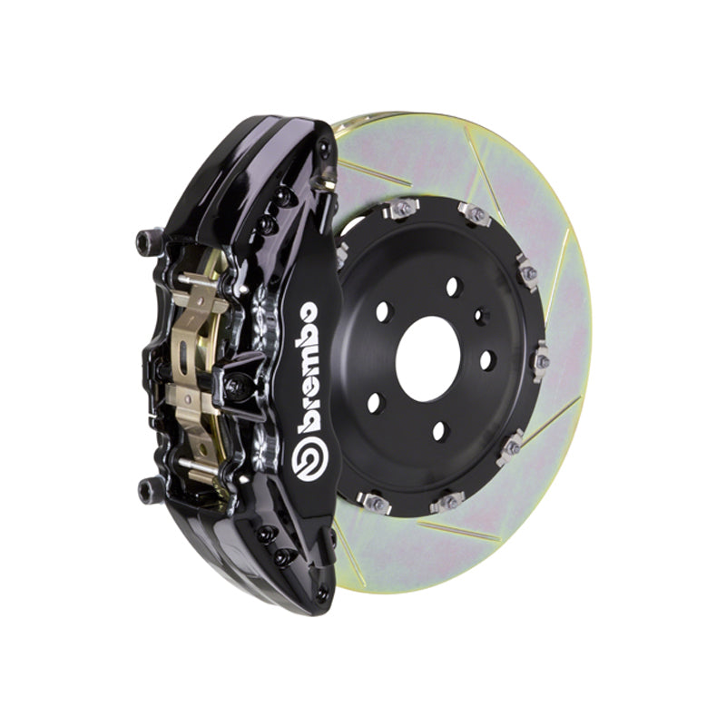 Escalade Brembo GT 6-piston front kit, black caliper, 380mm type 1 slotted 2-piece disc