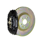 FR-S Brembo GT 4-piston front kit, black caliper (H family), 326mm type 1 slotted 1-piece disc