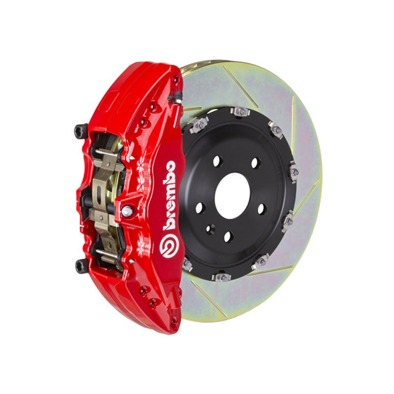 F-150 Brembo GT 6-piston front kit, red caliper, 380mm type 1 slotted 2-piece disc