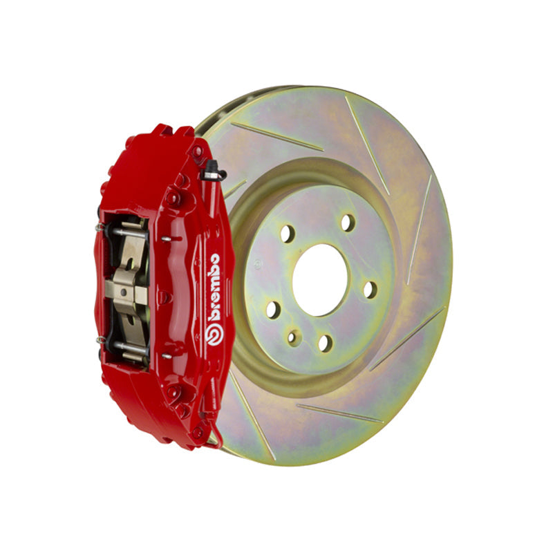 FR-S Brembo GT 4-piston front kit, red caliper (H family), 326mm type 1 slotted 1-piece disc