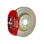 FR-S Brembo GT 4-piston front kit, red caliper (H family), 326mm type 1 slotted 1-piece disc
