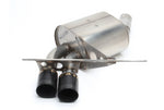 Dinan Free Flow Axle-Back Exhaust System with Black Tips for BMW 135i / 135is (E82/E88) 2008-2013