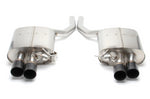 Dinan Free Flow Axle-Back Exhaust System with Black Tips for BMW 550i (F10) 2011-2016