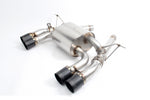 Dinan Free Flow Axle-Back Exhaust System with Black Tips for BMW M3 / M4 (F8x) 2015-2020