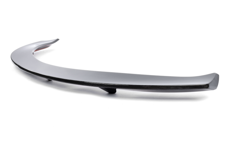 A front wide view of Dinan Rear Deck Spoiler for Toyota GR Supra 2020-2025 with white background