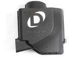 A top close up view of Dinan High Flow Intake System for BMW 330i 2001-2006 with white background