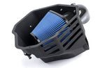 A back view of Dinan Cold Air Intake for BMW M240i / M340i 2020-2024 with the air filter inside on a white background
