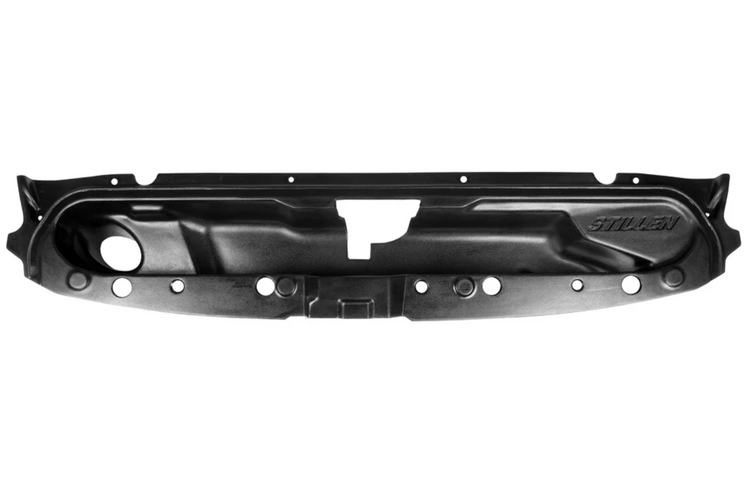 A front view of Stillen Trupower Cold Air Intake Scoop for Chevrolet Silverado / GMC Sierra 2500/3500 2019-2024 with white background