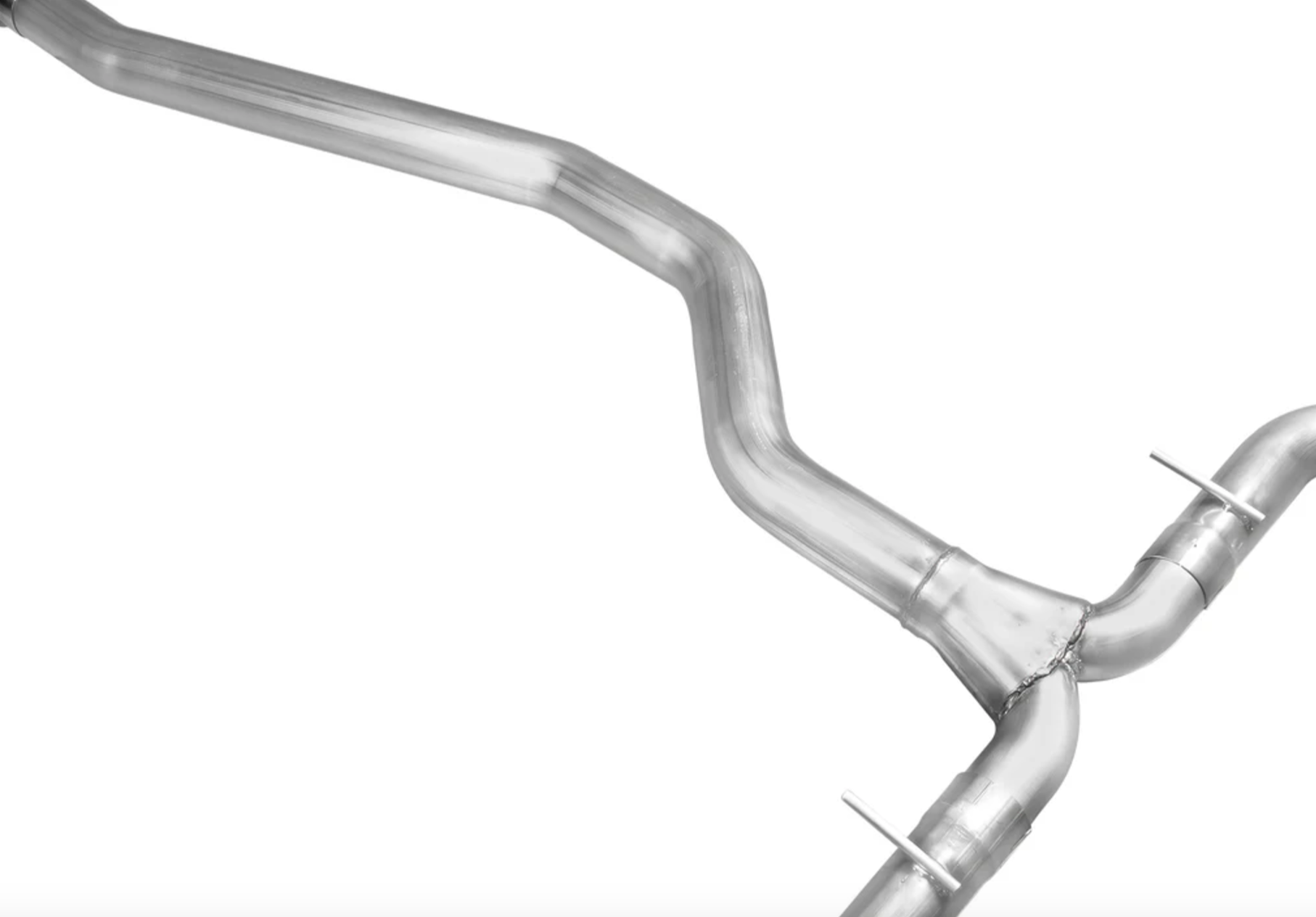 A close up view of Stillen Cat-Back Exhaust System for Honda Civic Hatchback (EX-L & Sport Touring) 2022+ 
