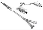A top wide view of Stillen Cat-Back Exhaust System for Nissan Maxima [3.5L] 2019-2023 with white background