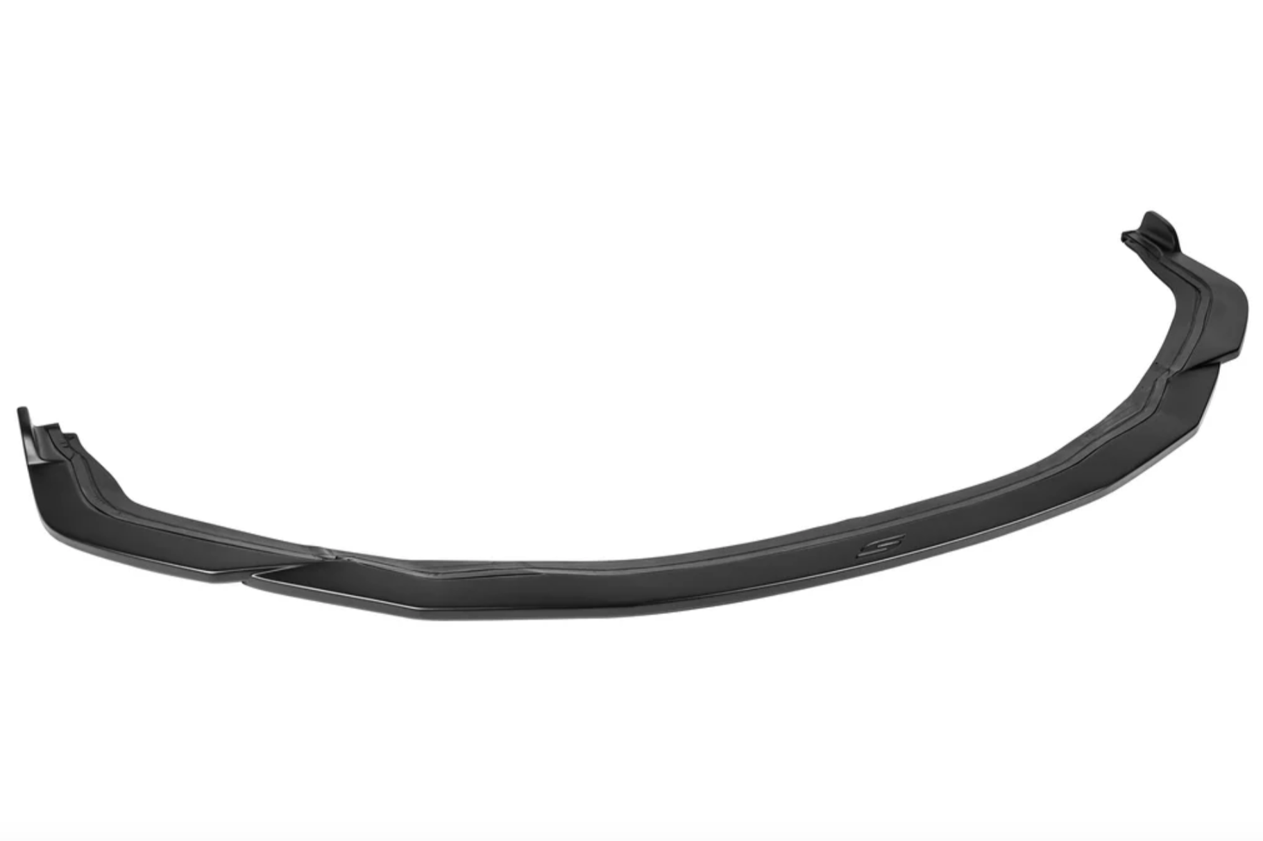 A top wide view of Stillen Front Lip Splitter for Nissan Maxima 2019-2023 on a white background