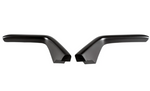 A front view of Stillen Front Winglets for Infiniti Q60 3.0t 2017-2022 with white background