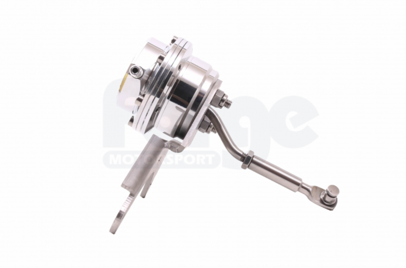 A side wide view of Forge Motorsport Adjustable Actuator for Subaru Impreza WRX STi 2006-2007 with white background