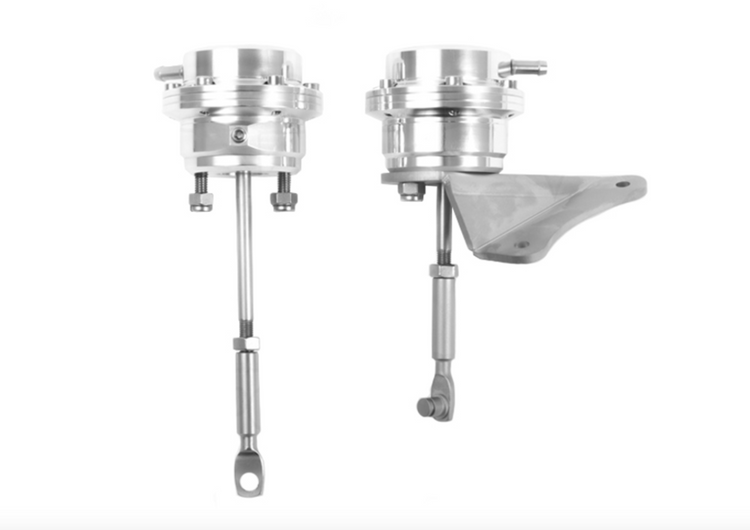 A top wide view of Forge Motorsport Turbo Actuator for Fiat 500 / 595 / 695 / Bravo / Punto 2005-2024 with white background