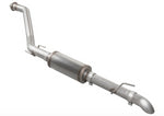 A top view of Stillen Cat Back Off-Raod Series Exhaust System for Toyota Tacoma 2024+ with white background